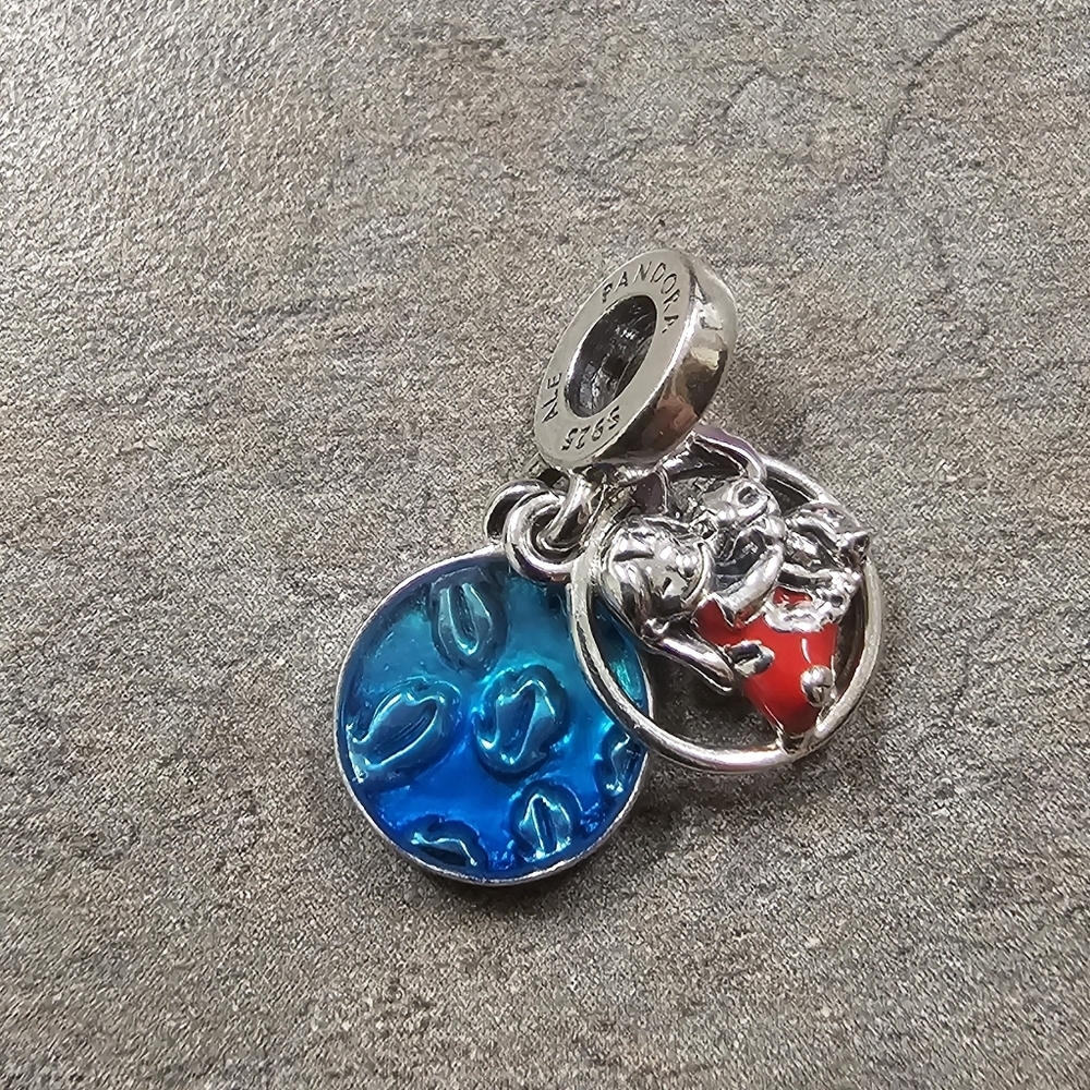 Authentic Pandora Disney Lilo & Stitch Family Dangle Charm - Picture 4 of 6